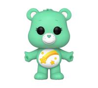 Funko Pop! Animation: CB40- Wish True Heart Bear - Flocked CH - Care Bears - Figura in Vinile da Collezione - Idea Regalo - Merchandising Ufficiale - Giocattoli per Bambini e Adulti - TV Fans