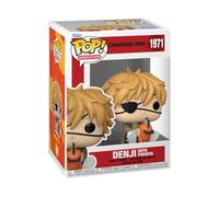 Funko Pop! Animation: Chainsaw Man - Denji & Pochita - Figura in Vinile da Collezione - Idea Regalo - Merchandising Ufficiale - Giocattoli per Bambini e Adulti - Anime Fans
