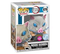 Funko POP! Animation - Demon Slayer - Inosuke - Pelosino- Figura in Vinile da Collezione - Idea Regalo - Merchandising Ufficiale - Giocattoli per Bambini e Adulti - Anime Fans