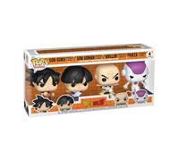 Funko POP! Animation: Dragon Ball - 4 Pack - Goku, Gohan, Krillin & Frieza | Prodotti ufficiali - Giocattoli da collezione - Idea regalo di compleanno per i fan