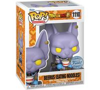 Funko Pop Animation Dragon Ball Super Beerus Eating Noodles Consegna in...