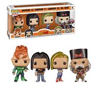 Funko Figura Dragon Ball Z Pop! Animation Vinyl 9 Cm 4 Pack