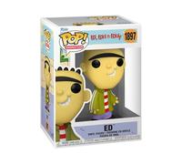 Funko Pop! Animation: EE&E - Ed - Probabilità di 1/6 per la Variante Chase - Ed Edd N Eddy - Figura in Vinile da Collezione - Idea Regalo - Merchandising Ufficiale - Giocattoli per Bambini e Adulti