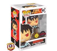 Funko Pop Animation - Fire Force 981 - Shinra with fire - Special Edition - ...