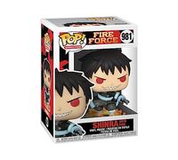 Funko Pop Animazione Fire Force Shinra con il fuoco