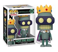 Funko POP! Animation: Futurama - Super King Bender - Figura in vinile da collezione - Idea regalo - Prodotto ufficiale - Giocattoli per bambini e adulti - Modello di figura per collezionisti