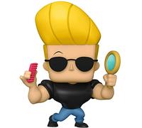 Funko Pop! Animation: Johnny Bravo With Mirror & Comb - Figura in Vinile da Collezione - Idea Regalo - Merchandising Ufficiale - Giocattoli per Bambini e Adulti - TV Fans - Figura per i Collezionisti