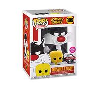 Funko POP! Animation: Looney Tunes #309 - Sylvester & Tweety [Flocked] Exclusive