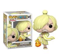 FUNKO POP ANIMATION - ONE PIECE (1473) SANGORO (WANO) SANJI FIGURE 9CM ANIME