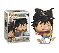 Monkey D. Luffy With Flag Funko Pop 2214 One Piece Funko Exclusive