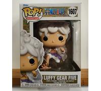 FUNKO POP ANIMATION ONE PIECE LUFFY GEAR FIVE #1607 9CM VINYL FIGURE NUOVO