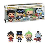 FUNKO POP 4PACK LUFFYTARO/SABO/ZORO/JINBE - ONE PIECE SPECIAL GLOW IN THE DARK