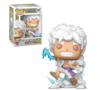 Funko Pop! Animation One Piece Rufy Gear Five #2177, Glow in The Dark Esclusiva figura in vinile con fulmine, 13 cm