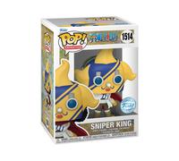 Funko POP One Piece Sniper King Sogeking 1514 Exclusive Edition Originale NUOVO