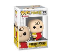 Funko Pop! Animation: Peanuts - Charlie Brown - CB With Kite - Classic Peanuts - Figura in Vinile da Collezione - Idea Regalo - Merchandising Ufficiale - Giocattoli per Bambini e Adulti