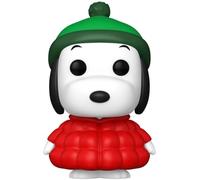 Funko Pop! Animation: Peanuts - Snoopy in Coat - Probabilità di 1/6 per la Variante Chase - Classic Peanuts - Figura in Vinile da Collezione - Idea Regalo - Merchandising Ufficiale - Cartoons Fans