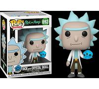 Funko POP! Animation: Rick and Morty - Rick & Morty with Crystal Skull | Gadget Ufficiale Cartoon/Animation - Personaggio in Vinile da Collezione - Idea Regalo Compleanno per Fan e Collezionisti