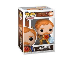 Funko Pop! Animation: SDS - Escanor With CS&axe - Metallic - Seven Deadly Sins - Esclusiva Amazon - Figura in Vinile da Collezione - Idea Regalo - Merchandising Ufficiale - Anime Fans