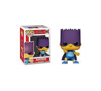 Funko Pop! Animation: Simpsons - Bart Simpson-Bart Simpsonman - The Simpsons - Figura in Vinile da Collezione - Idea Regalo - Merchandising Ufficiale - Giocattoli per Bambini e Adulti - TV Fans