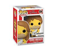 Funko Pop! Animation: Simpsons - Buff Homer Simpson - The Simpsons - Esclusiva Amazon - Figura in Vinile da Collezione - Idea Regalo - Merchandising Ufficiale - Giocattoli per Bambini e Adulti