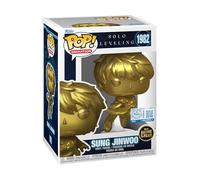 Funko POP! Animation: Solo Leveling - Sung Jinwoo with Protector Case | Gadget Ufficiale - Personaggio in Vinile da Collezione da Esporre - Idea Regalo Compleanno per Fan e Collezionisti