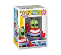Funko Pop! Animation: Spongebob Squarepants - Mr. Krabs- Figura in Vinile da Collezione - Idea Regalo - Merchandising Ufficiale - Giocattoli per Bambini e Adulti - Cartoon/Animation Fans