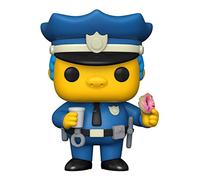 Funko Pop! Animation: The Simpsons-Chief Wiggum - Figura in Vinile da Collezione - Idea Regalo - Merchandising Ufficiale - Giocattoli per Bambini e Adulti - TV Fans - Figura per i Collezionisti