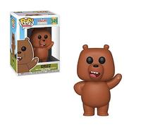 Funko Pop! Animation: We Bare Bears-Grizz Collectible Figure - Grizzly - Figura in Vinile da Collezione - Idea Regalo - Merchandising Ufficiale - Giocattoli per Bambini e Adulti - TV Fans