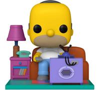 Funko Pop Animazione Deluxe: Simpsons - Homer Che Guarda La TV Figura In Vinile