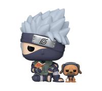 Funko Pop Animazione: Naruto Shippuden - Kakashi Con Pakkun BoxLunch Esclusivo