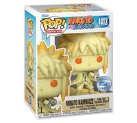 Funko Pop! Anime: Naruto Shippuden - Minato Namikaze (Nine Tail Chakra Mode) Edizione Speciale Multicolore Esclusivo #1413