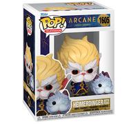 Funko Pop! TV: Arcane LoL- Heimerdinger With Poro - Arcane: League Of Legends - Figura in Vinile da Collezione - Idea Regalo - Merchandising Ufficiale - Giocattoli per Bambini e Adulti - TV Fans