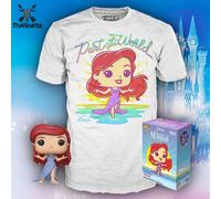Funko POP Ariel La Sirenetta & T-Shirt (Taglia L, XL) Esclusivo OVP NUOVO