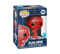 Funko Pop! Artist Series: Marvel Infinity Saga - Black Widow - Red - Avengers - Figura in Vinile da Collezione - Include una Custodia Protettiva in Plastica Premium - Idea Regalo - Movies Fans