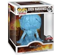 FUNKO POP DELUXE EREN HARDENED 1174 - ATTACK ON TITAN ORIGINAL VINYL + PROTECTOR