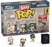 Funko Bitty Pop Avatar: TLA - Aang 4PK - Aang With Momo, Appa, Toph E una Mini