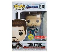 Funko Pop Avengers Endgame Tony Stark Unmasked Iron Man Glow in The Dark Target Exclusive