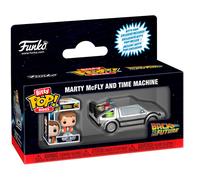 Funko Ritorno al Futuro Time Machine (Bitty Pop! Ride) Vinyl Figur Unisex Pop! Standard PVC