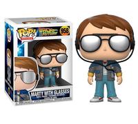 Back to the Future POP Vinyl Figure Marty w/glasses 9 cm