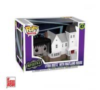 Funko Pop! Town: Beetlejuice - Deetz House With Lydia Deetz- Figura in Vinile da Collezione - Idea Regalo - Merchandising Ufficiale - Giocattoli per Bambini e Adulti - Movies Fans