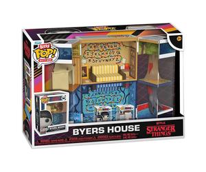 Funko POP Bitty Box Cose Strane Casa Di Byers Playset Vetrina Collezionabile