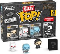 Funko Pop Bitty: Game of Thrones - Jon Snow, Ghost, White Walker Chase