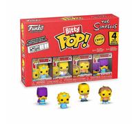 Funko POP Bitty I Simpson, 4-Pezzi, Serie 3