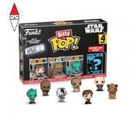 Funko Bitty Pop Star Wars Pack 4 Han Solo/Chewbacca/Greedo/Figura misteriosa