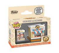 Funko Pop Bitty Pop Town: Bitty City - Donut Shop and Employee - Gift Idea IP -