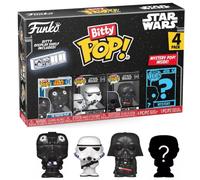 FUNKO POP! Bitty Star Wars - 4 Personaggi - 2,5cm