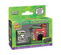 Beetlejuice Bitty Pop Towns Vinile Figura Beetlejuice E Dante's Inferno Room Fu