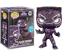 Merchandising Marvel: Funko Pop Art Series - Black Panther (Vinyl Figure 70)