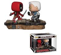 Funko POP! Bobble 2-Pack: Marvel: Movie Moments: Deadpool Vs Cable - Figura in Vinile da Collezione - Idea Regalo - Merchandising Ufficiale - Giocattoli per Bambini e Adulti - Comic Books Fans