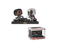 Funko POP! Bobble 2-Pack: Star Wars: Movie Moments: The Last Jedi Duel - Finn - Star Wars Episode 8 - Figura in Vinile da Collezione - Idea Regalo - Merchandising Ufficiale - Movies Fans